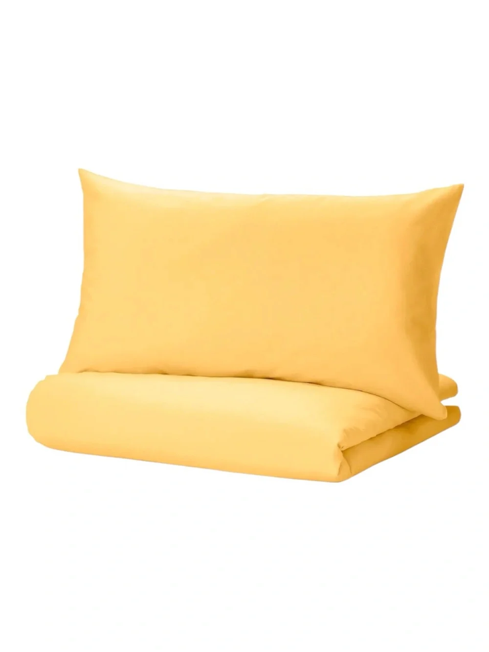 IKEA NATTSVÄRMARE Yellow Duvet Cover & 2 Pillowcases Full/Queen Bedding Set New